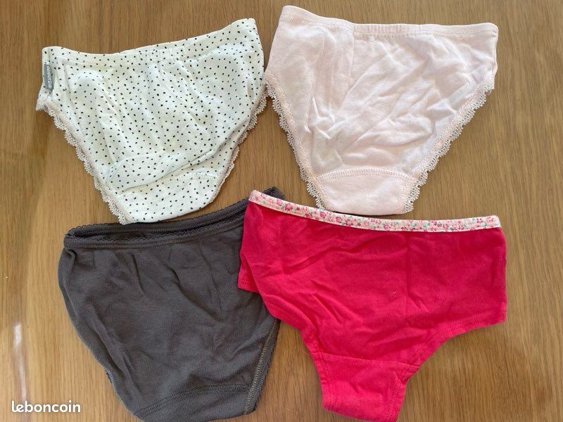 Lot de 3 culottes Absorba + 1 Petit Béguin 6A (image 2)