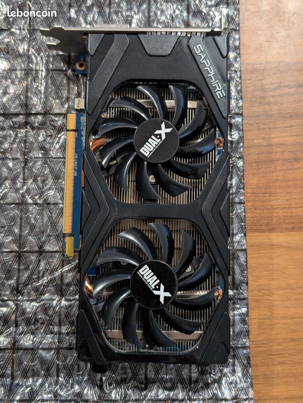Carte Graphique Sapphire HD7850 Dual-X OC GDDR5 2GB 256-Bit AMD Radeon