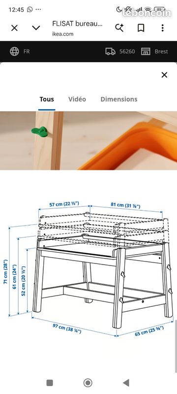 Bureau enfant ikea (image 4)