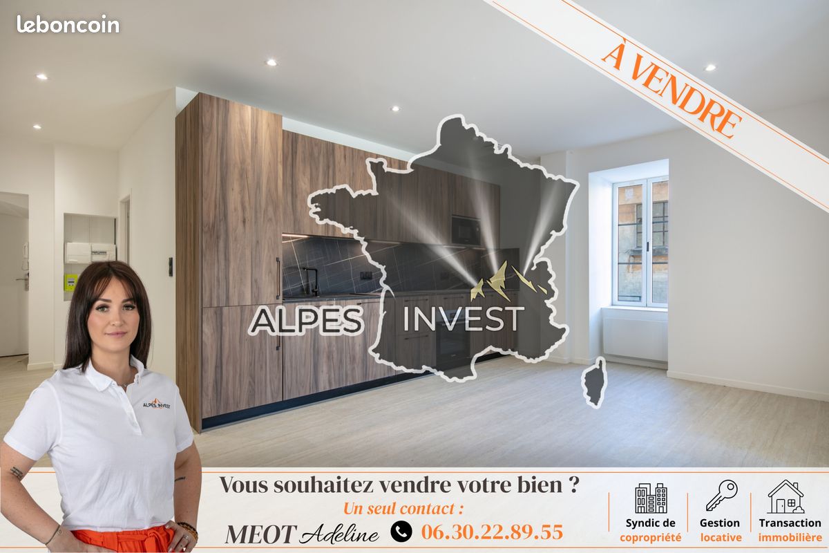 Appartement 2 pièces 46 m² · à Pontcharra · 46 m² · 189 000 €