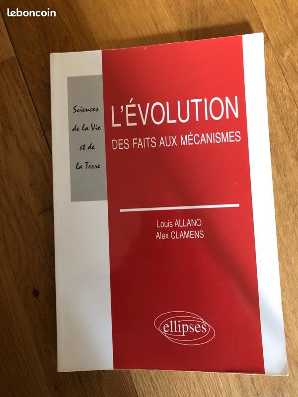 Livre l’évolution des faits aux mécanismes (image 1)