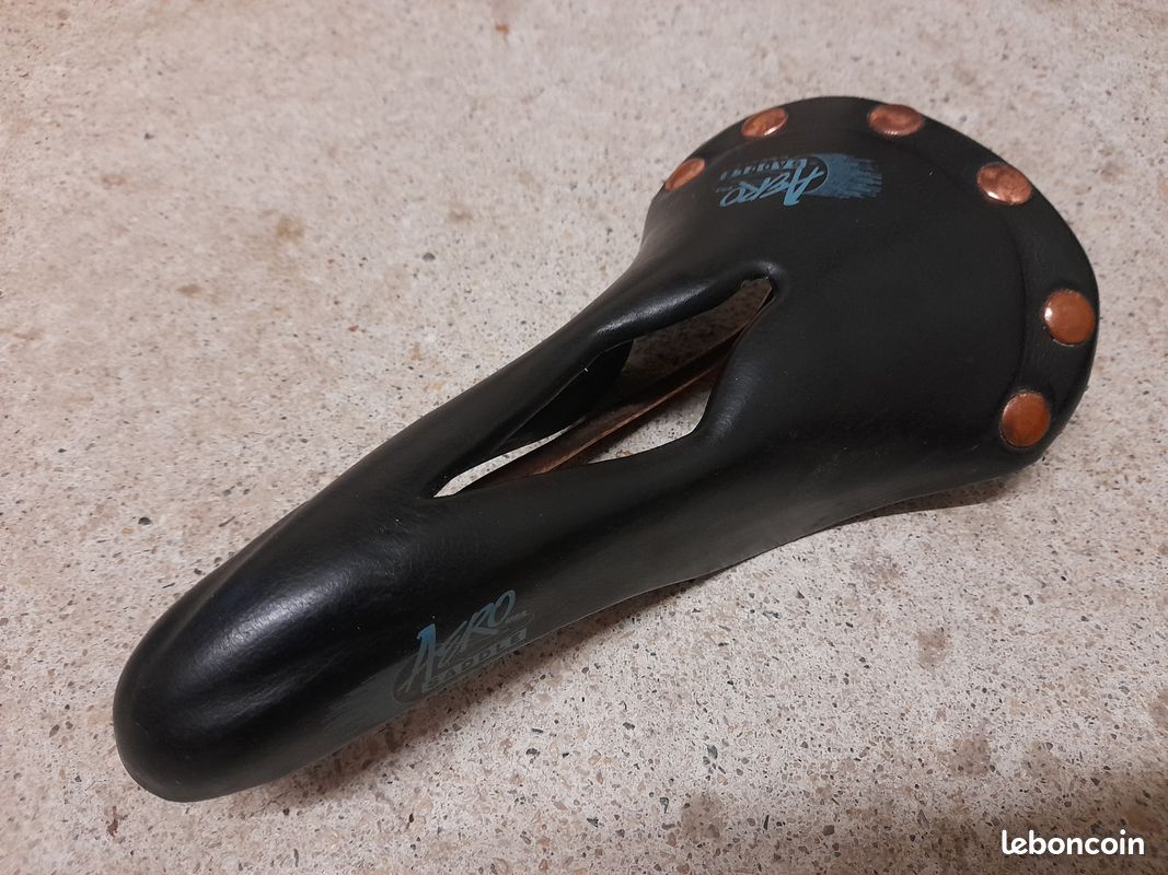 ANCIENNE SELLE DE vélo de course vintage en cuir VERYBEST