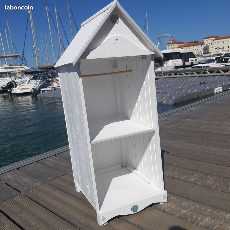 Petit meuble cabine de plage très decoratif (image 5)