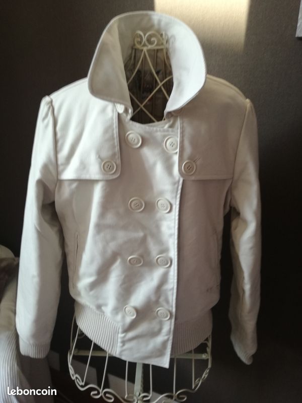Blouson ROXY femme blanc cassé neuf (image 2)