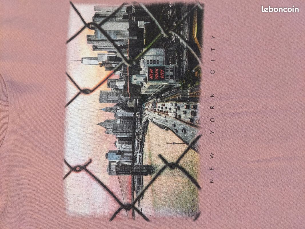 Haut rose New York taille M (image 2)