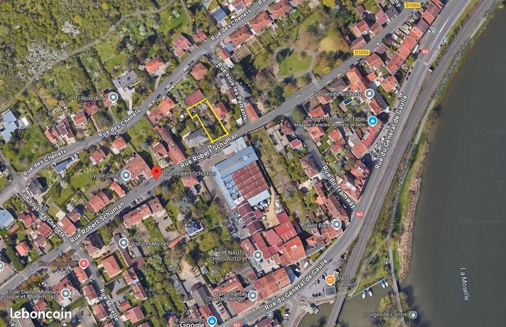 Terrain 603 m² LONGEVILLE LES METZ