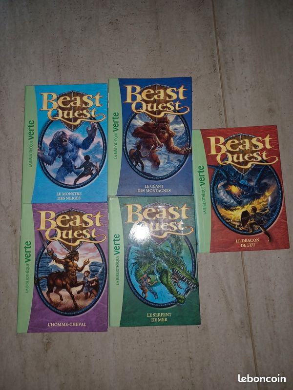 5 livres Beast Quest (image 1)