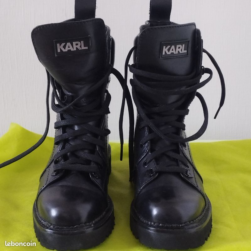 Bottines 37 Karl Lagerfeld (image 5)