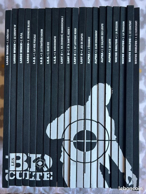 Collection LES BD CULTES - 20 volumes (image 1)
