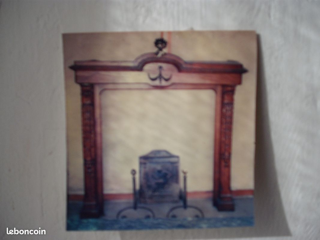 Cheminé en chêne style Napoléon (image 1)