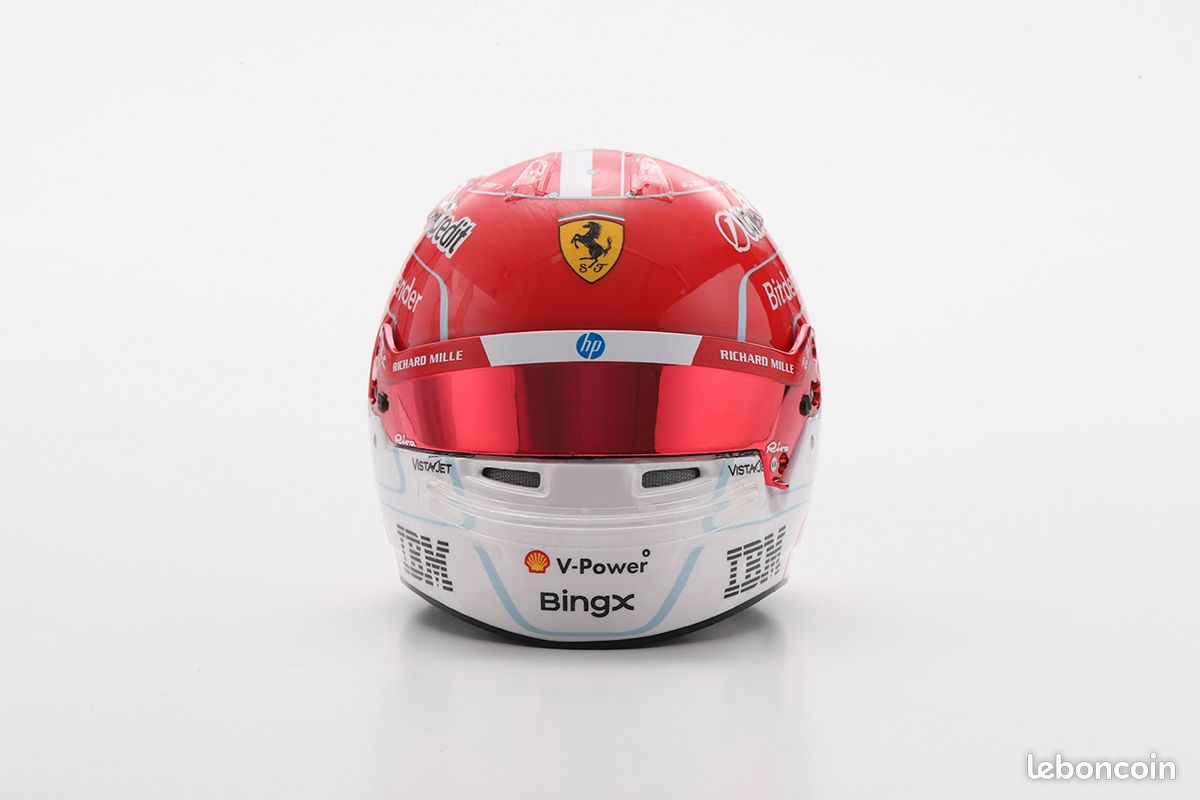 Looksmart 1/5 casque charles leclerc ferrari hp saison 2026 (image 3)
