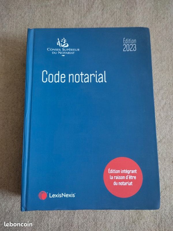 Code notarial édition 2023 (image 1)