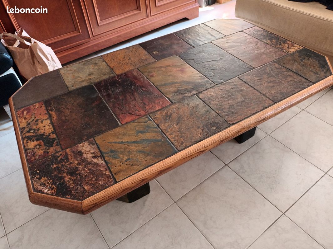 Table basse en pierre (image 5)