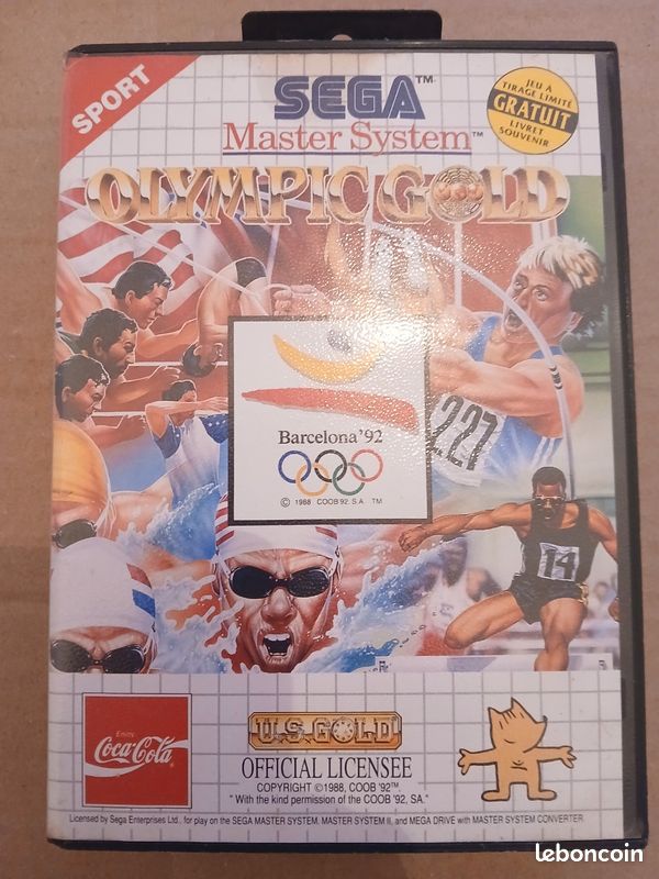 Sega Mega Drive - Winter Olympics - U.S. Gold - Complet - Très Bon État