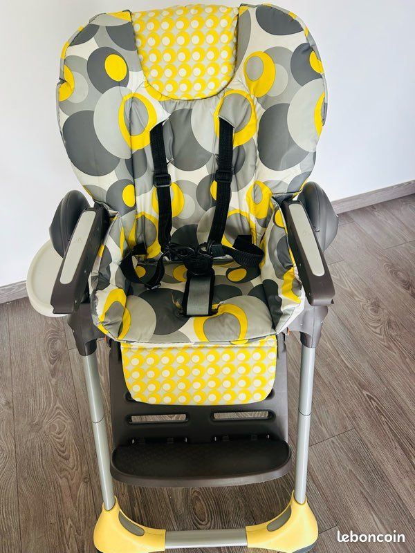 Chaise haute chicco polly 2 en 1 (image 4)