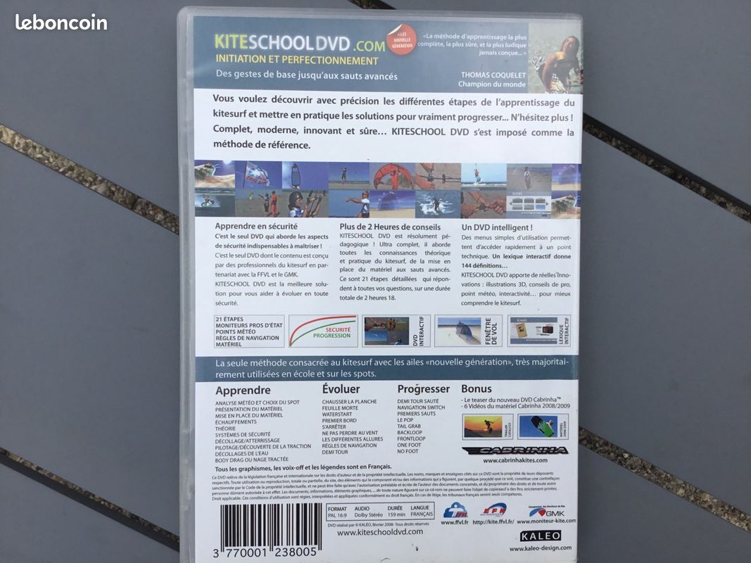 Kiteschool dvd initiation et perfectionnement (image 2)