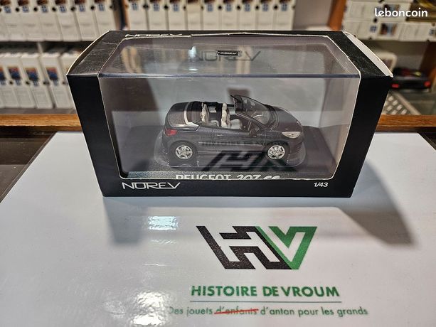 LL788 NOREV 473762 1/43 Voiture Peugeot 307 Coupé Cabriolet noir | eBay