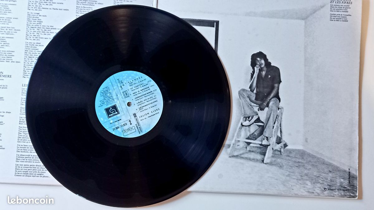 VINYLE Julien Clerc – Niagara (1971) (image 3)