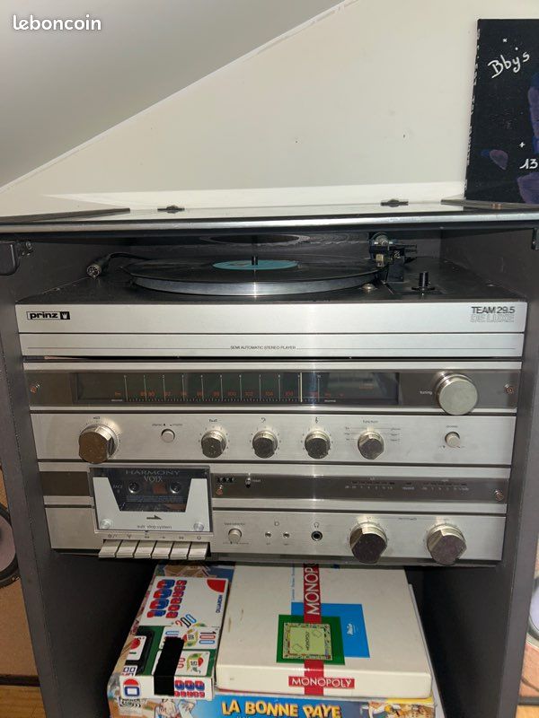 Chaîne Hifi Rétro Luxe multifonction INOVALLEY
