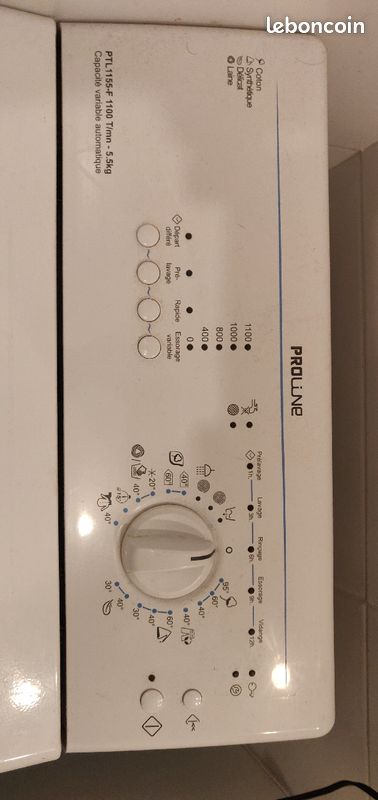Lave-linge top (image 4)