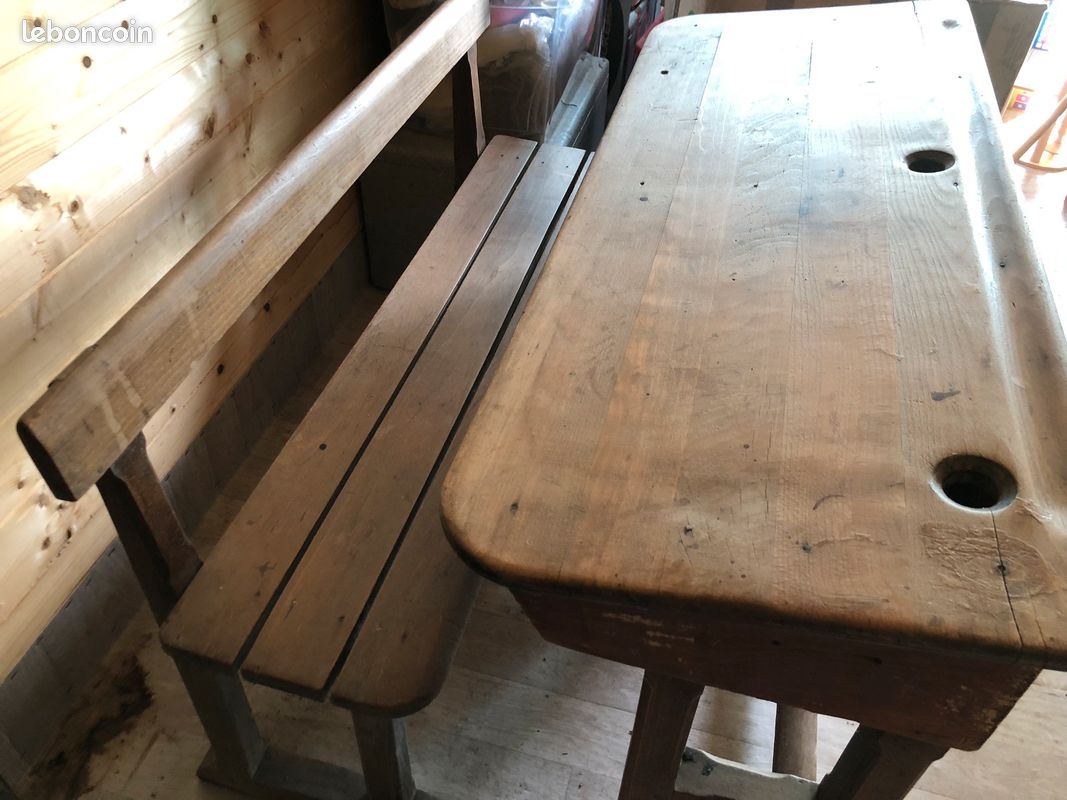 Bureau ecolier ancien (image 1)
