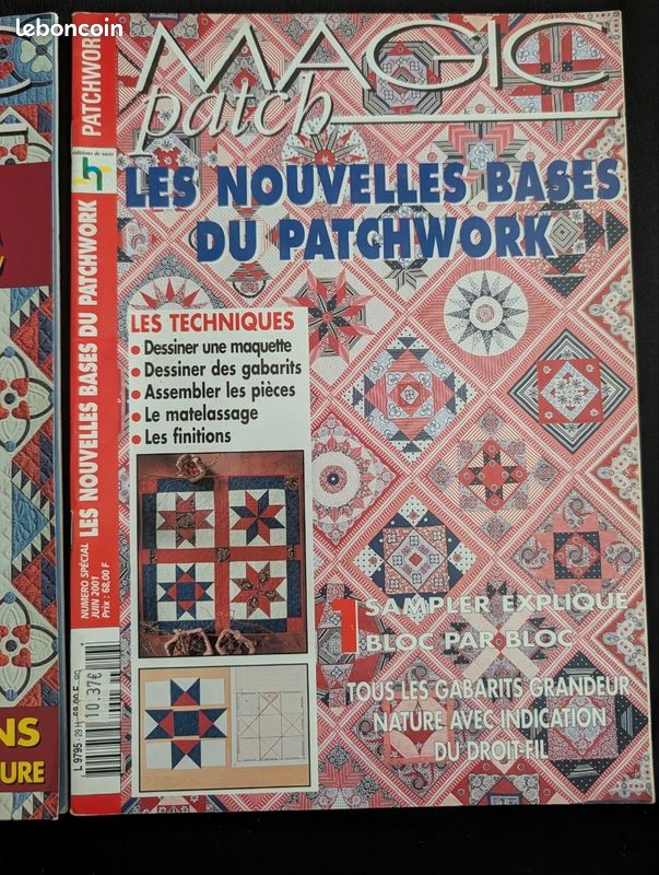 Lot de 3 magazines Magic Patch – Éditions de Saxe (Guides techniques & modèles) (image 4)