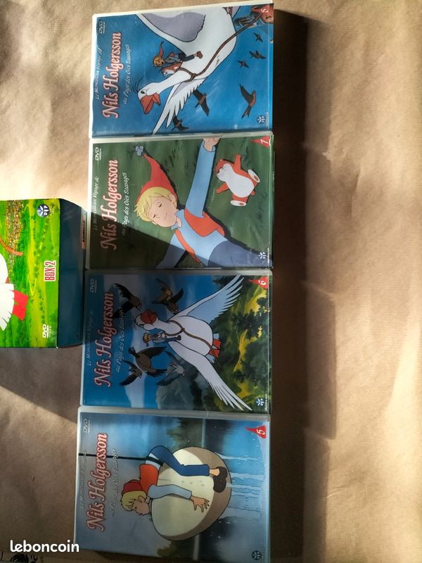 Box 2 lot de 4 DVD Nils Holgerson (image 4)