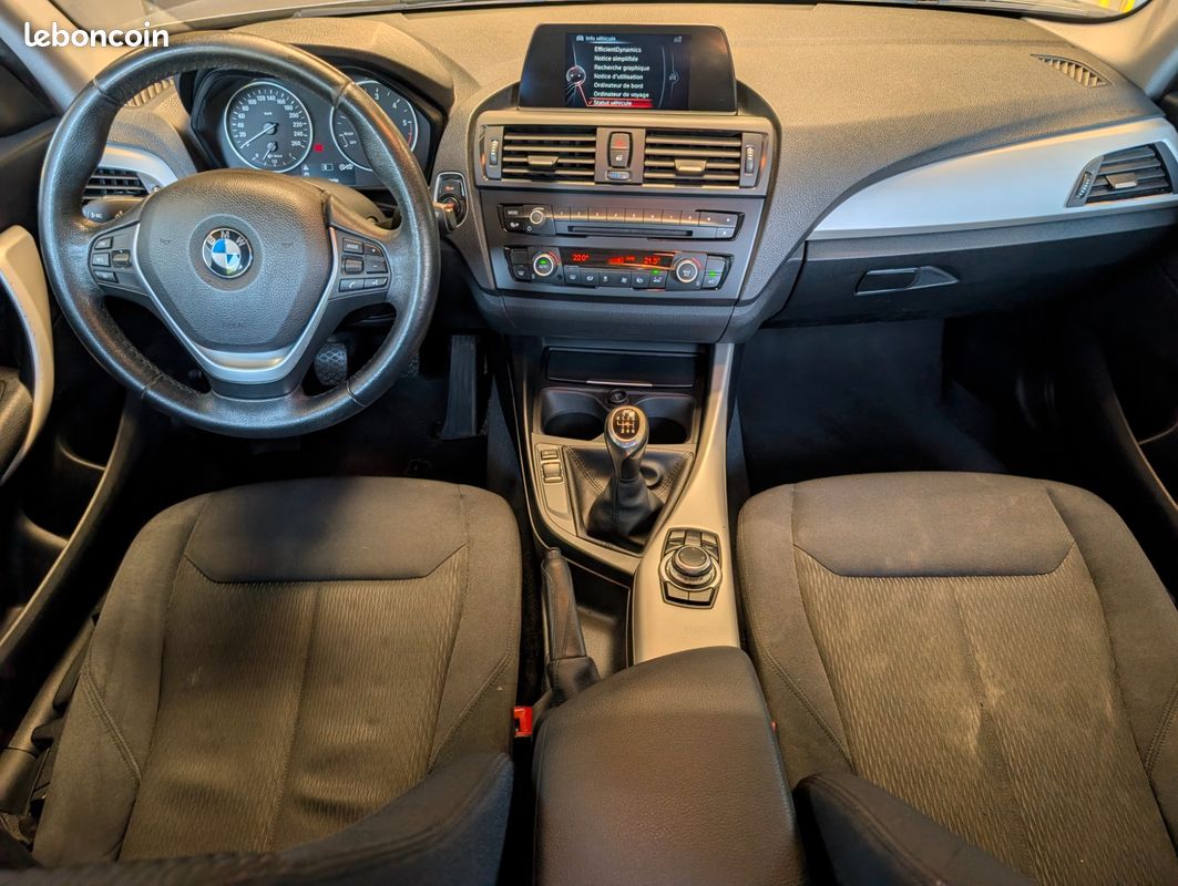 BMW SERIE 1 114D 95CV LOUNGE PLUS - FACTURES D'ENTRETIEN - RIEN A PREVOIR - GPS - CLIM AUTo (image 21)