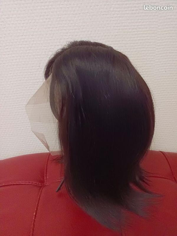 Perruque Bob naturelle avec lace neuve (image 1)