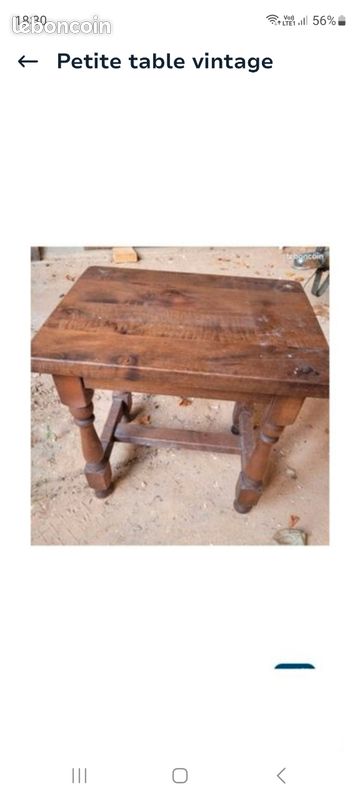 Table basse ancienne (image 1)