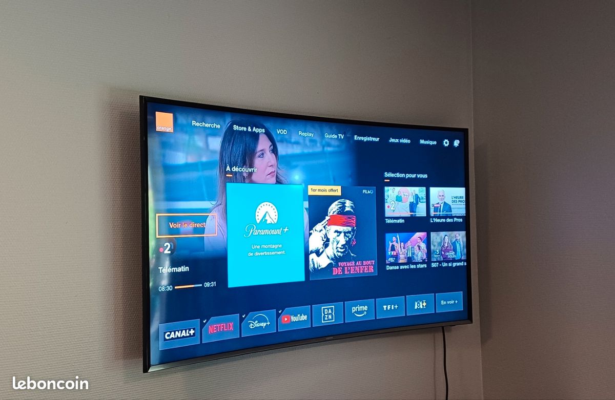 Tv samsung led 140cm incurvé Photo, audio vidéo