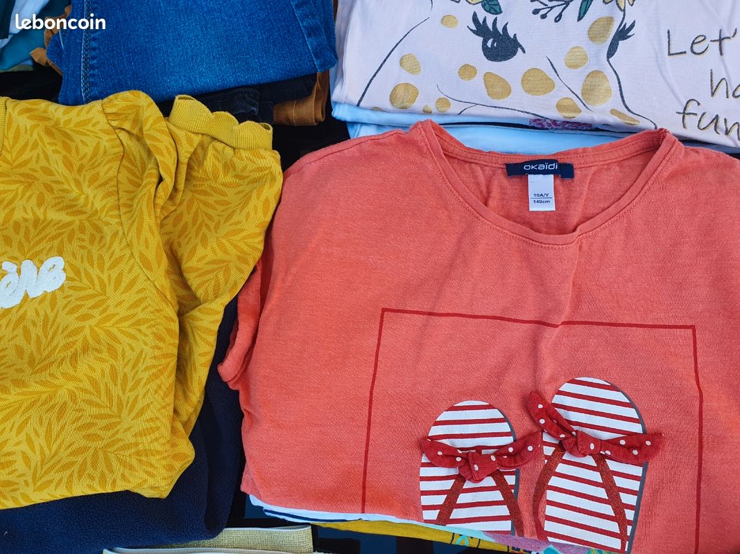Lot vêtements fille 10 ans (image 5)