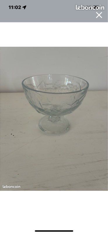 Lot De 12 Coupes à Dessert En Verre Transparent - Idéal Pour Glaces, Fruits, Entremets