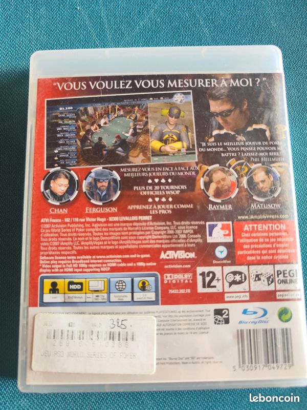 Poker 2008 PS3 (image 2)