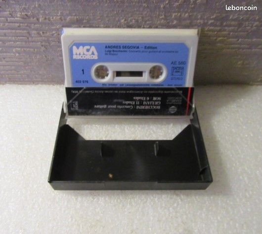 Cassette audio Andrès Segovia (image 2)