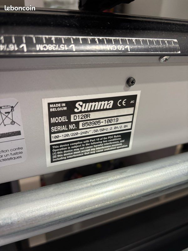 Plotter SUMMA D120r (image 3)
