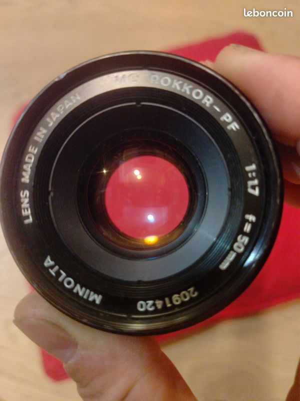 Objectif Minolta 50 mm 1:1.7 (image 1)
