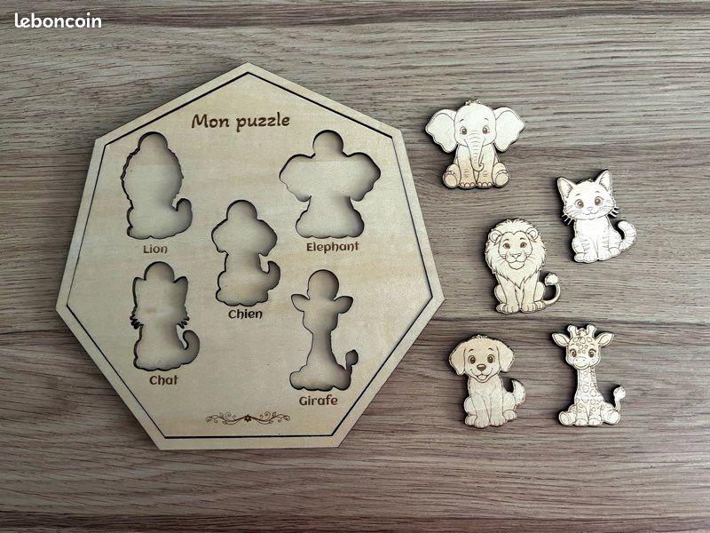 Puzzle en bois (image 2)