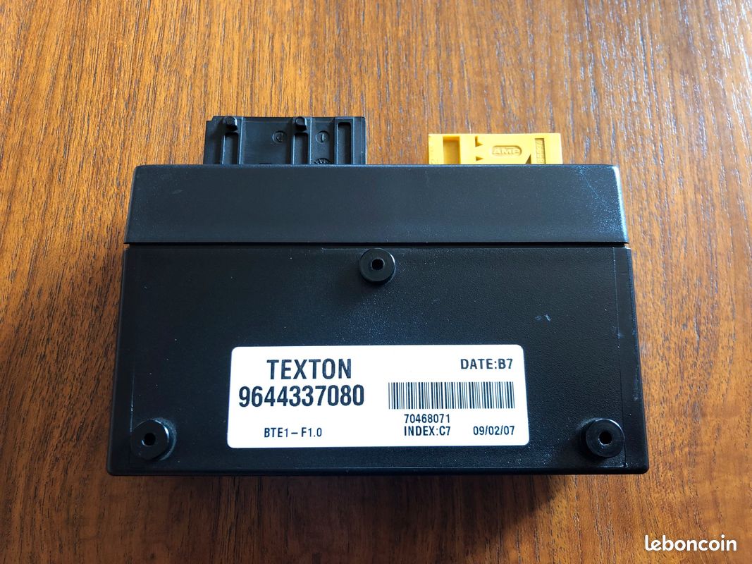 Ordinateur gestion moteur Peugeot 206 PLUS