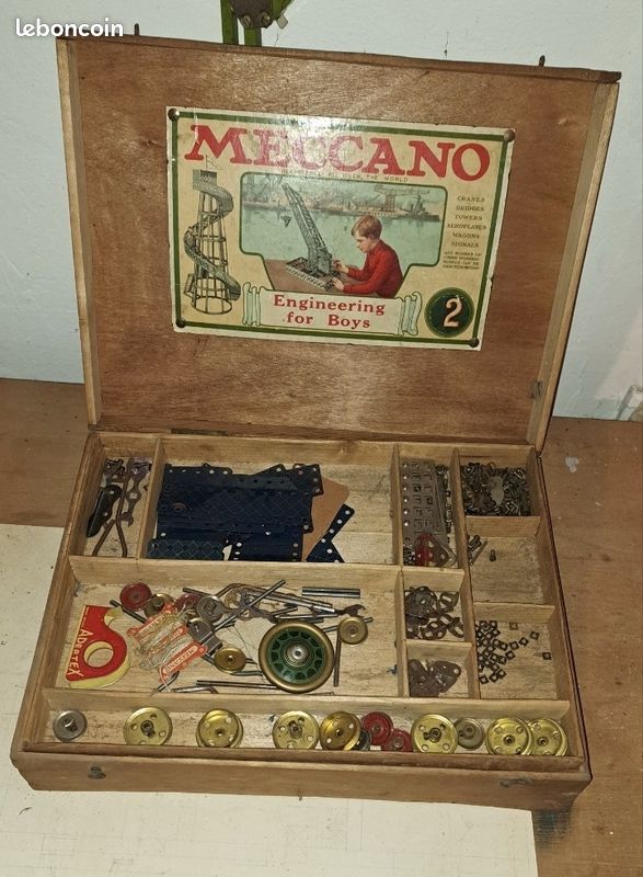 MECCANO CATALOGUE MODE d'emploi notice évolution N° 1 et N° 2 40 / 48