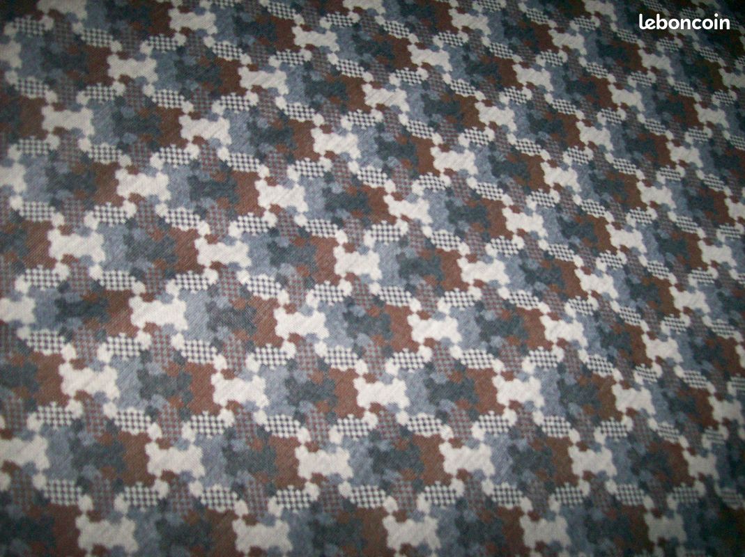 Couture : coupon de tissu jersey pied de coq (image 4)