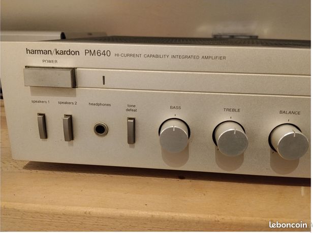 Ampli Harman Kardon PM650vxi, Très Bon état, Révisé, Allemagne