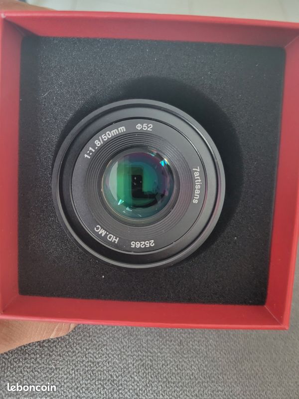 Objectif 7artisans 50mm (image 1)