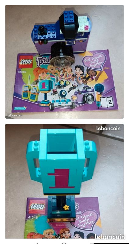 Lego friends 41346 la boîte de l'amitié

Tout est complet avec notice 
5 accessoires dans le coffret (image 2)