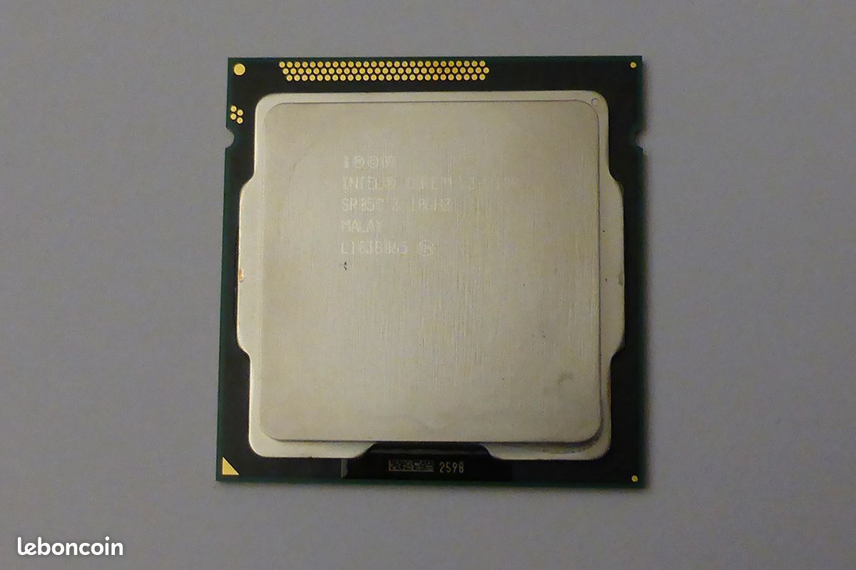 Processeur Intel Core I3-2100 – Socket 1155, 3.1 GHz, 2 Cœurs – Occasion Testé OK