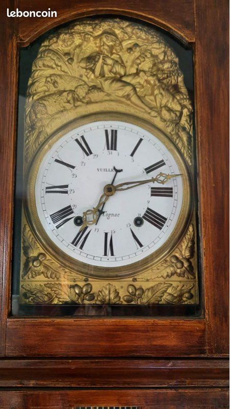 ANCIENNE HORLOGE COMTOISE Pendule, Horloge, Junghans Germany Uhr Clock EUR 59,00 - FR