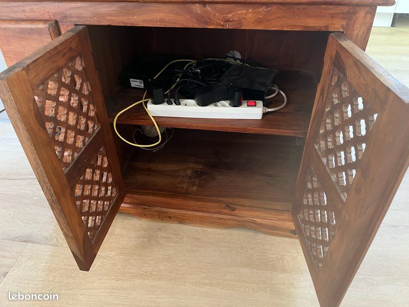 Meuble TV en palissandre - Style vintage et élégant (image 2)