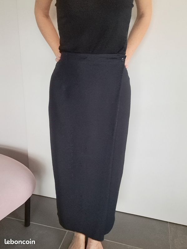 Jupe Plissée Noire Gerard Darel - Taille 36 - Polyester - Neuf Sans étiquettes