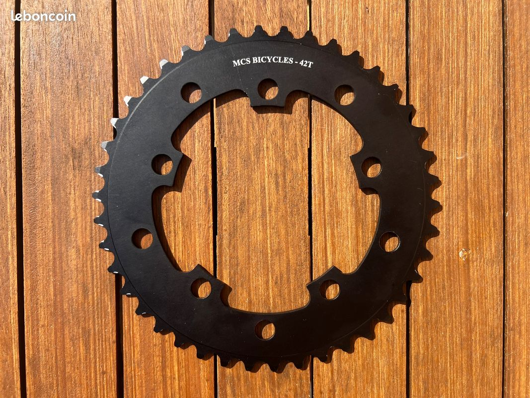 Plateau 25 dents BMX couronne noir standard acier - Accessoire Vélo Pas