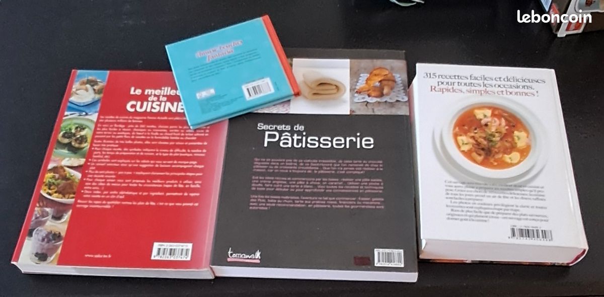 Lot de 4 livres de cuisines (image 2)